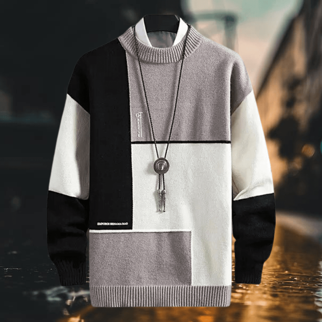 Bertoldus | Gemusterte Strickjacke für Herren