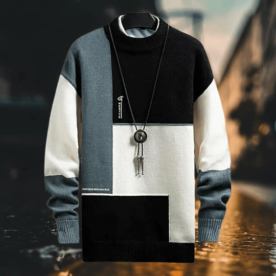 Bertoldus | Gemusterte Strickjacke für Herren