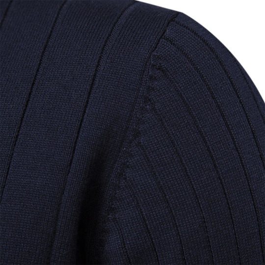 Bertsch | Strickpullover mit Reißverschlusskragen für Herren
