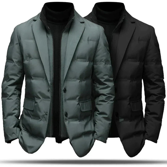 Bertulo | Schlanke Stehkragenjacke für Herren