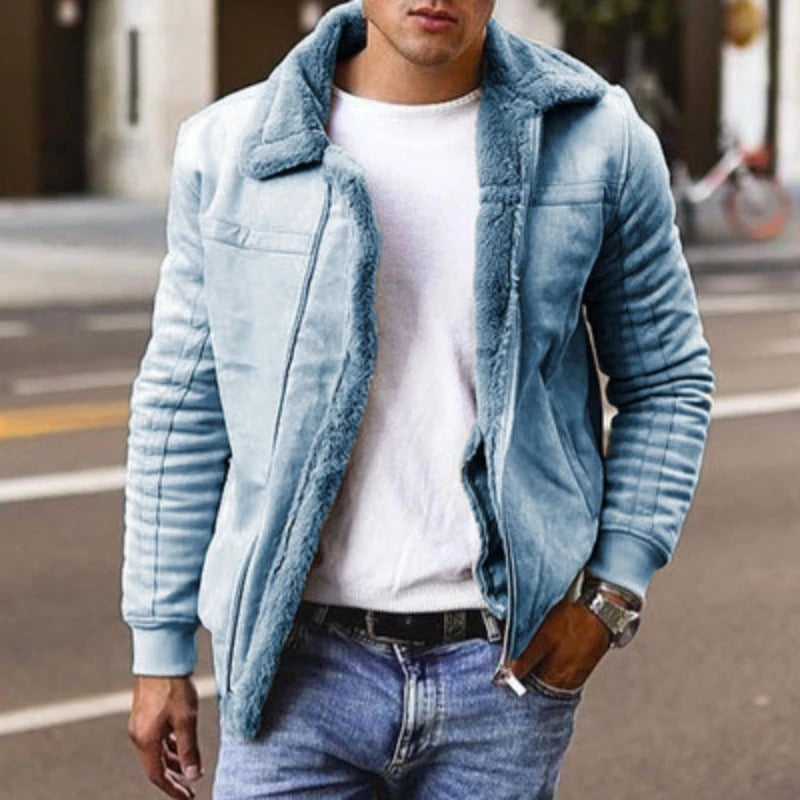Bertwan | Dicke Reißverschlussjacke für Herren