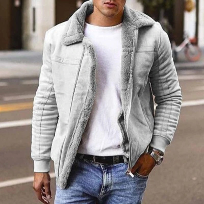 Bertwan | Dicke Reißverschlussjacke für Herren