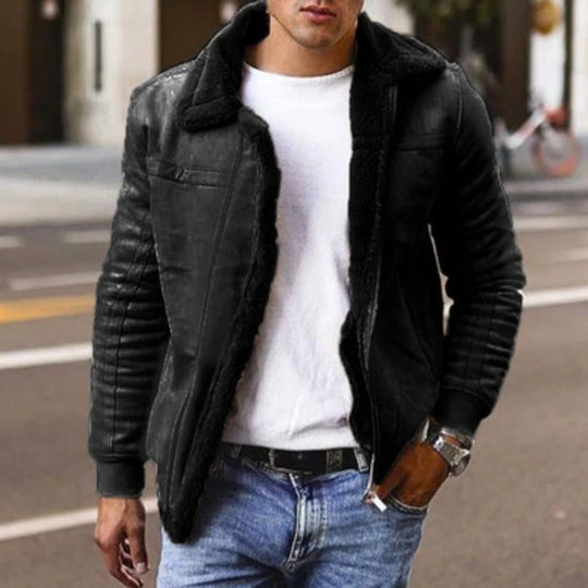 Bertwan | Dicke Reißverschlussjacke für Herren