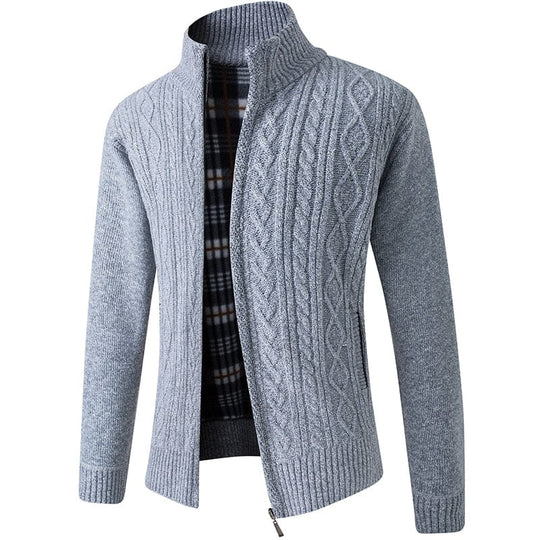 Besnik | Rollkragenjacke mit Reißverschluss für Herren