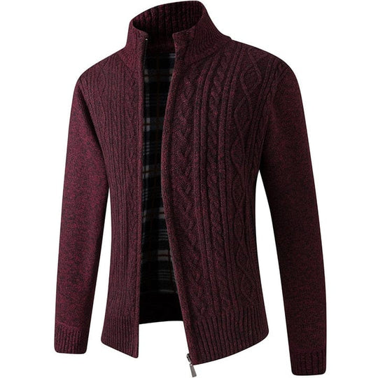 Besnik | Rollkragenjacke mit Reißverschluss für Herren