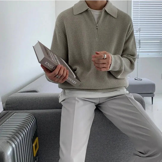 Bettino | Smarter Quarter-Zip-Pullover für Herren