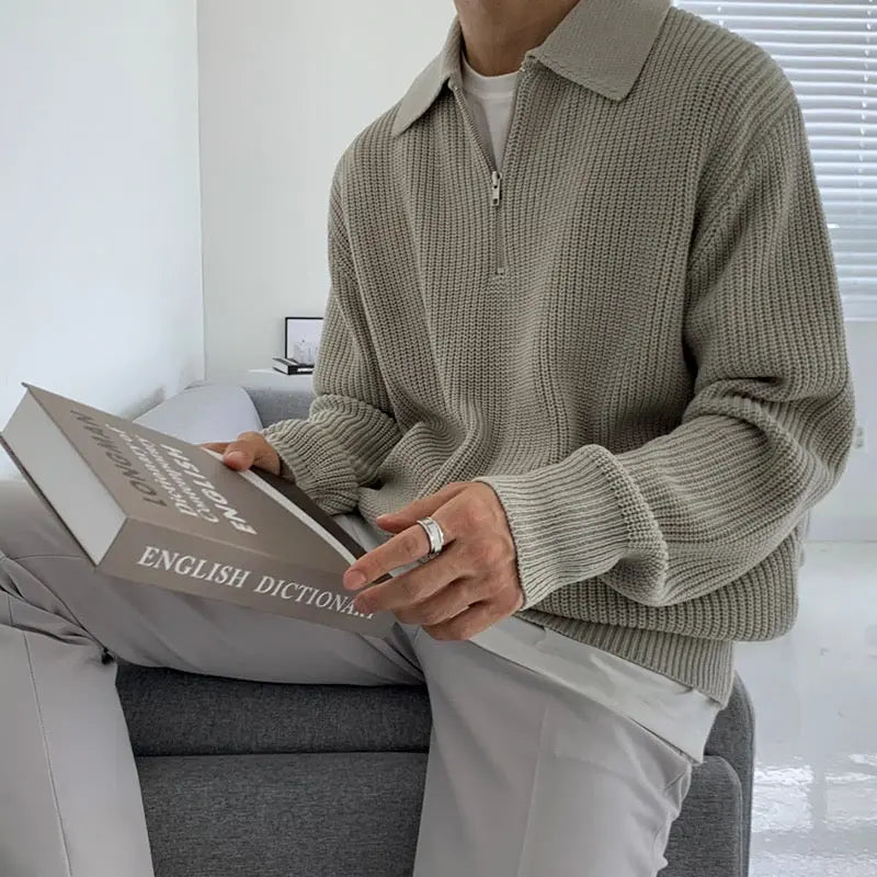 Bettino | Smarter Quarter-Zip-Pullover für Herren