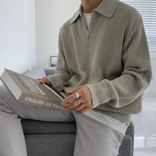 Bettino | Smarter Quarter-Zip-Pullover für Herren
