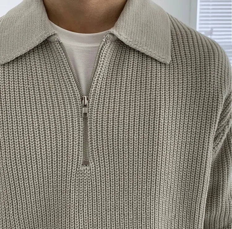 Bettino | Smarter Quarter-Zip-Pullover für Herren