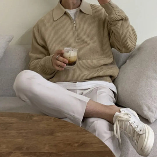 Bettino | Smarter Quarter-Zip-Pullover für Herren