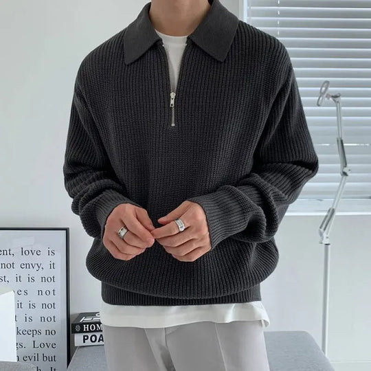 Bettino | Smarter Quarter-Zip-Pullover für Herren