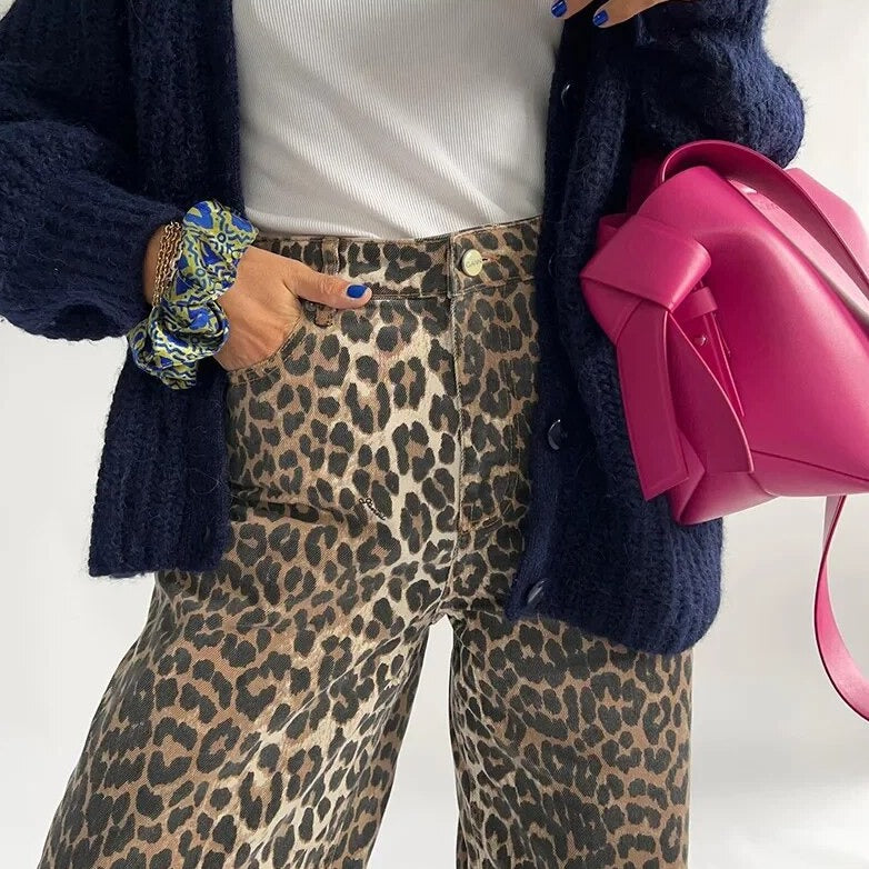 Bianka | Auffällige Leopardenhose für Damen