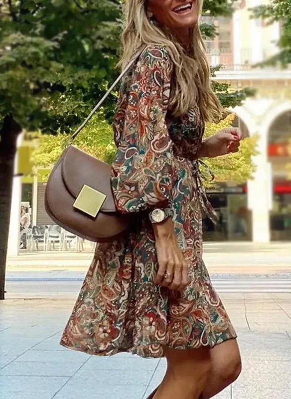Biata | Buntes Kleid für Damen