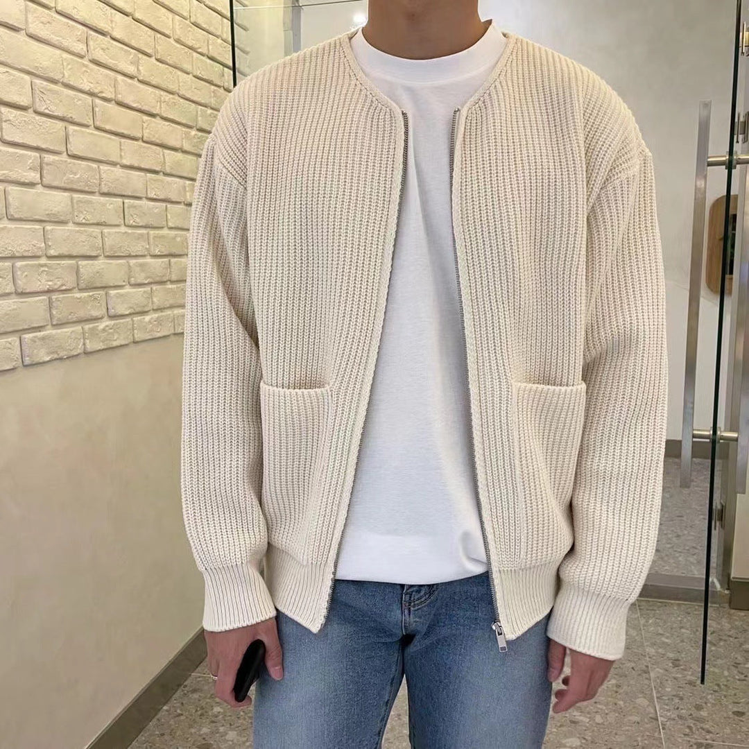 Bibine | Gestrickte Knopfjacke für Herren
