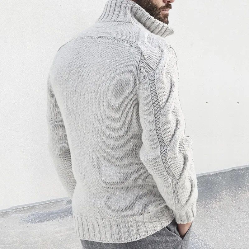 Bidz | Weiche Strickjacke für Herren