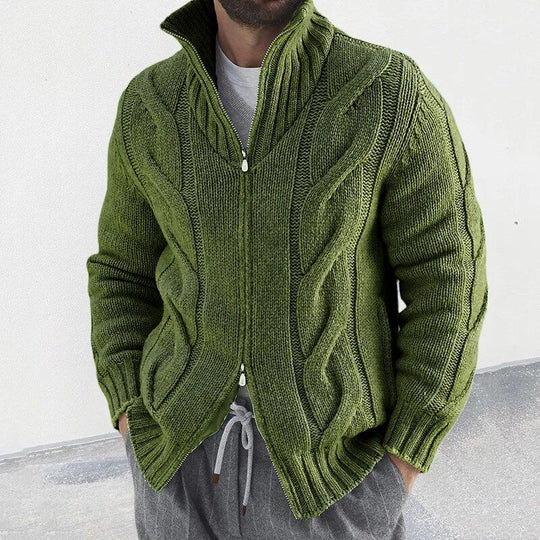Bidz | Weiche Strickjacke für Herren