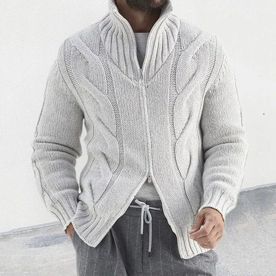 Bidz | Weiche Strickjacke für Herren