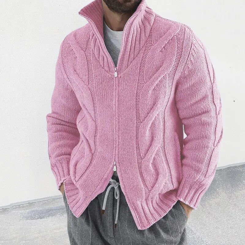 Bidz | Weiche Strickjacke für Herren