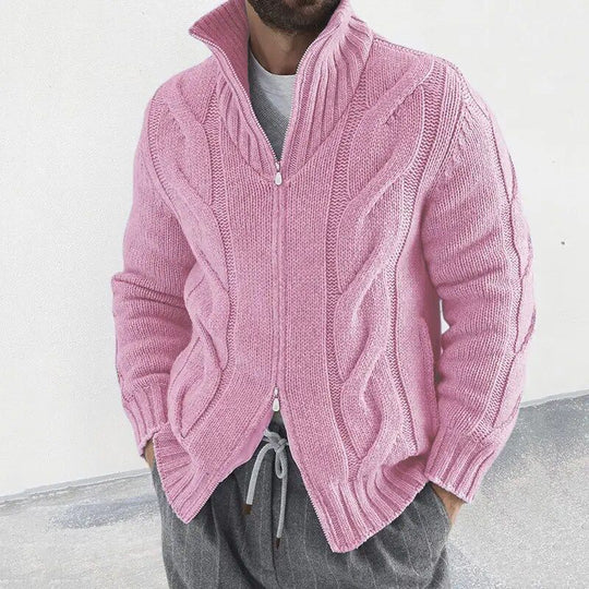 Bidz | Weiche Strickjacke für Herren