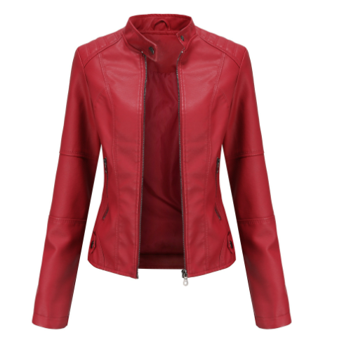 Bikerjacke Kurz für Damen