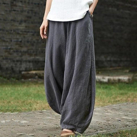 Birkin | Weite fließende Hose für Damen