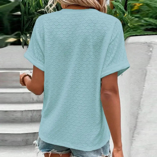 Bitna | Weiches V-Ausschnitt-Top für Damen