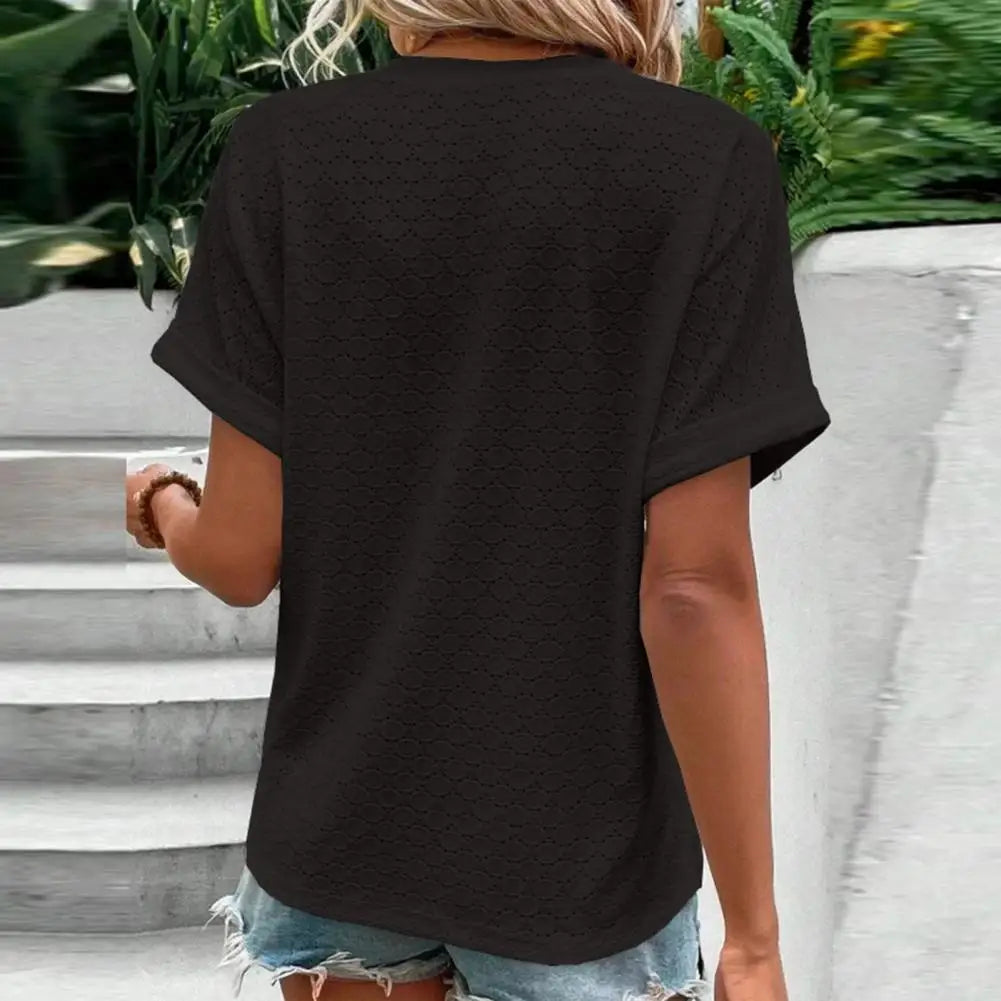 Bitna | Weiches V-Ausschnitt-Top für Damen