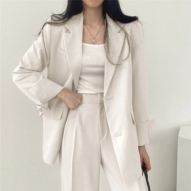 Blancheise | Schicker Blazer-Hosen-Set für Damen