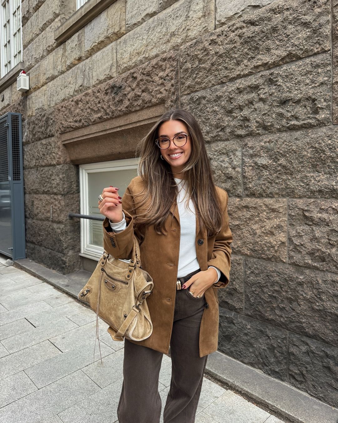 Blazer mit Notch-Revers für Damen