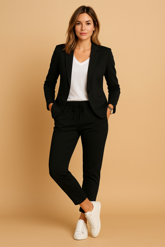 Blazerset für Damen aus weichem Material für den Alltag