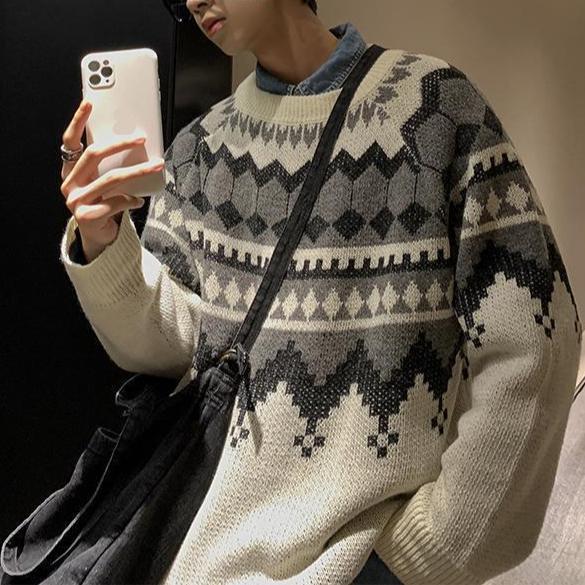 Bohl | Vintage Strickpullover für Herren