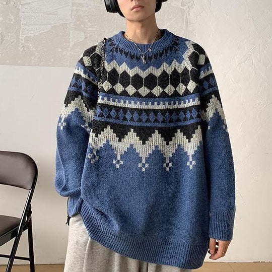 Bohl | Vintage Strickpullover für Herren