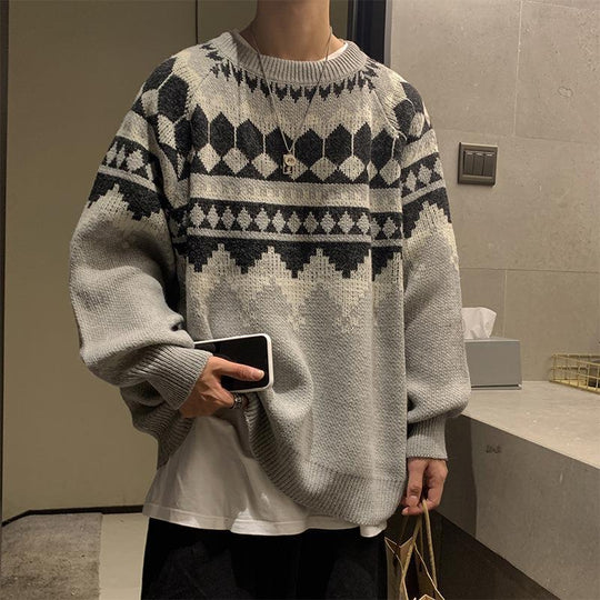Bohl | Vintage Strickpullover für Herren