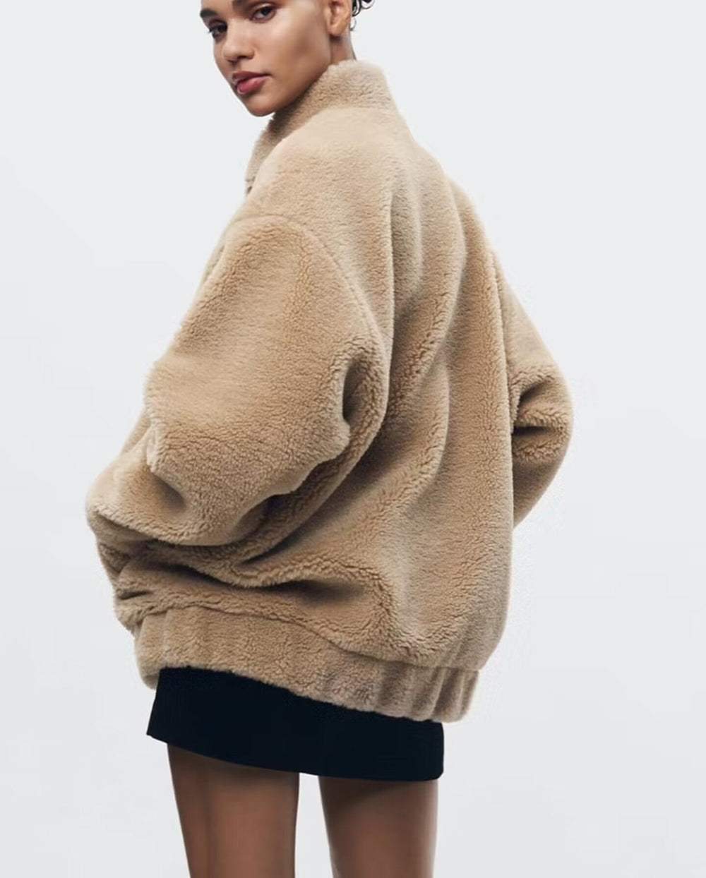 Bonnie | Weiche Teddyjacke für Damen