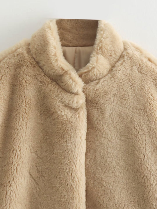 Bonnie | Weiche Teddyjacke für Damen