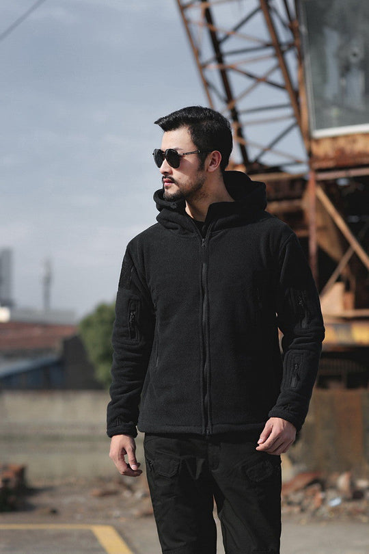 Bosko | Warme Fleecejacke mit Kapuze für Herren