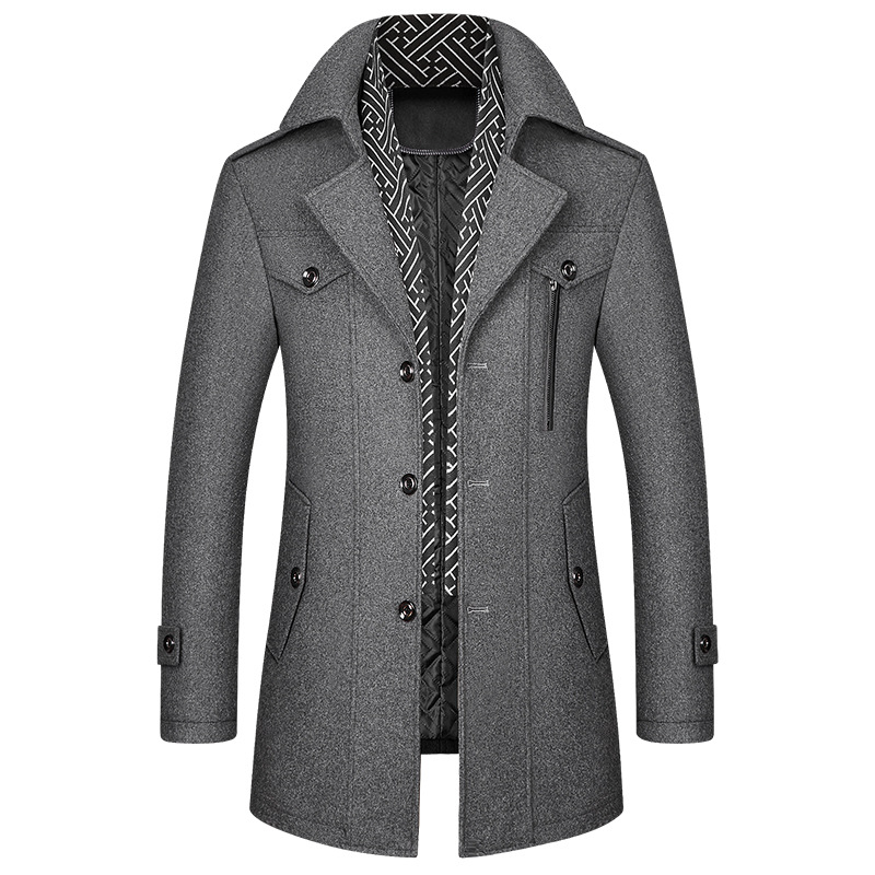 Braith | Klassischer Trenchcoat für Herren
