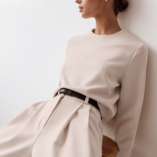 Bruni | Lässiges Langarm- und Hose-Set für Damen