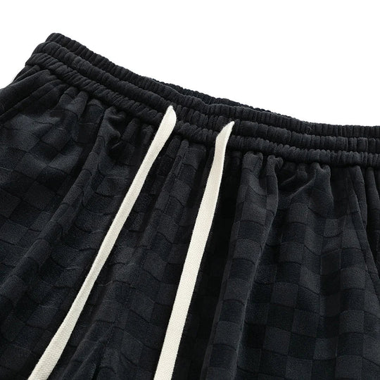 Brynhild | Karierte Cord-Sweatpants für Herren