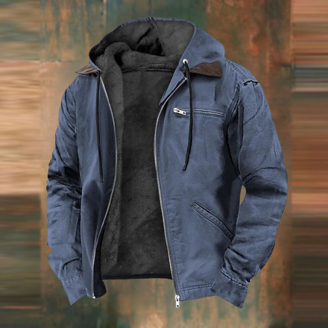 Burkart | Kapuzenjacke mit Taschen für Herren