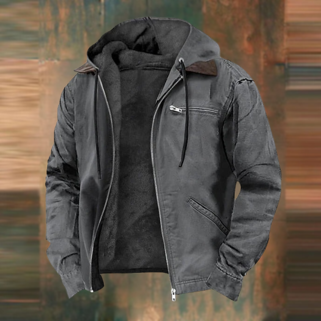 Burkart | Kapuzenjacke mit Taschen für Herren