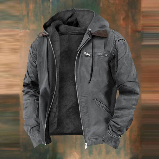 Burkart | Kapuzenjacke mit Taschen für Herren