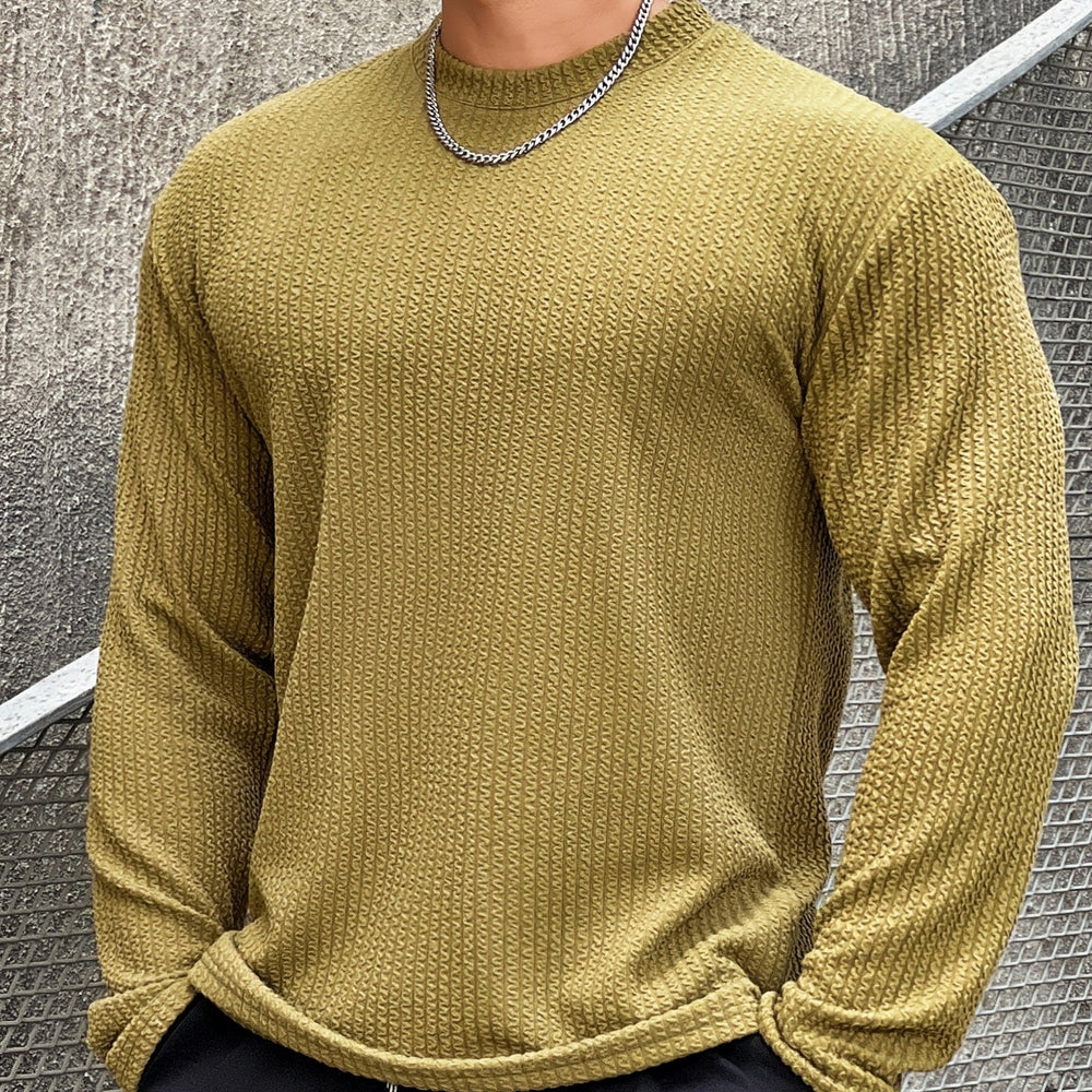 Caius | Rundhals Strickpullover für Herren