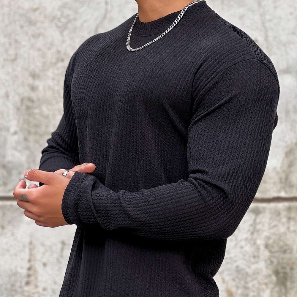 Caius | Rundhals Strickpullover für Herren