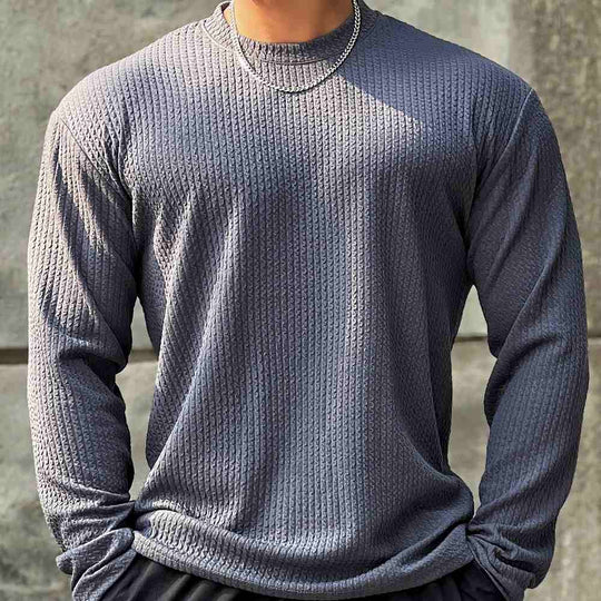 Caius | Rundhals Strickpullover für Herren