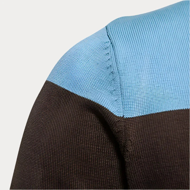 Cajus | Reißverschluss Strick-Cardigan für Herren