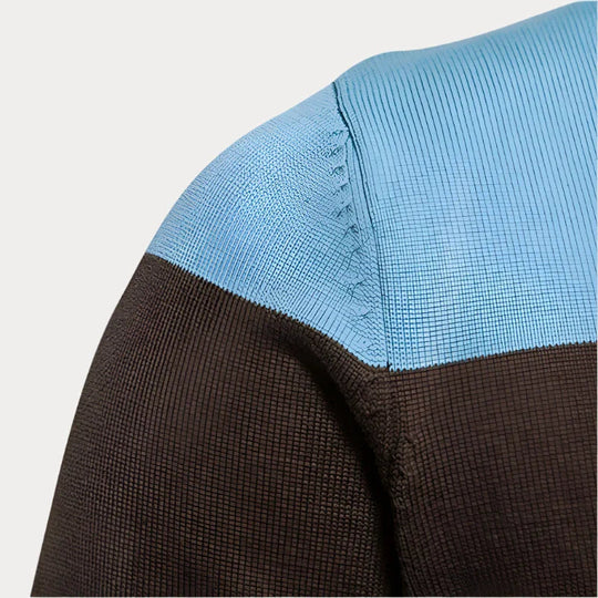 Cajus | Reißverschluss Strick-Cardigan für Herren