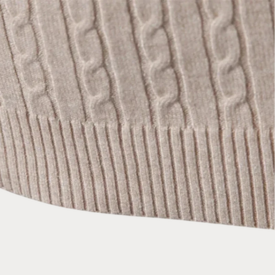 Carlo | Zopfmuster Strickpullover für Herren