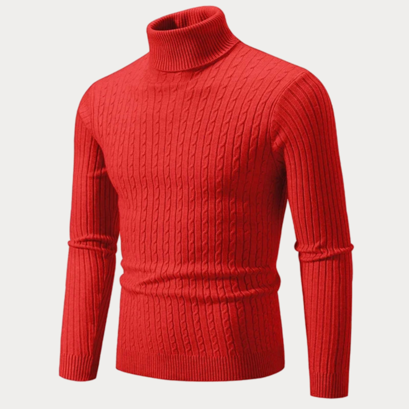Carlo | Zopfmuster Strickpullover für Herren