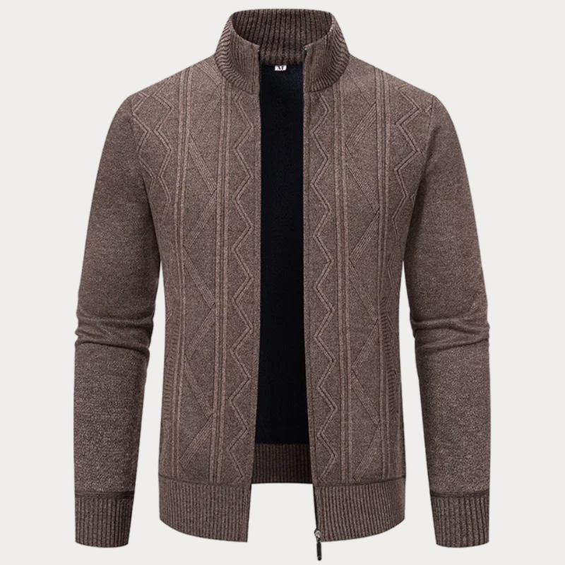 Cart | Gemusterte Strickjacke für Herren